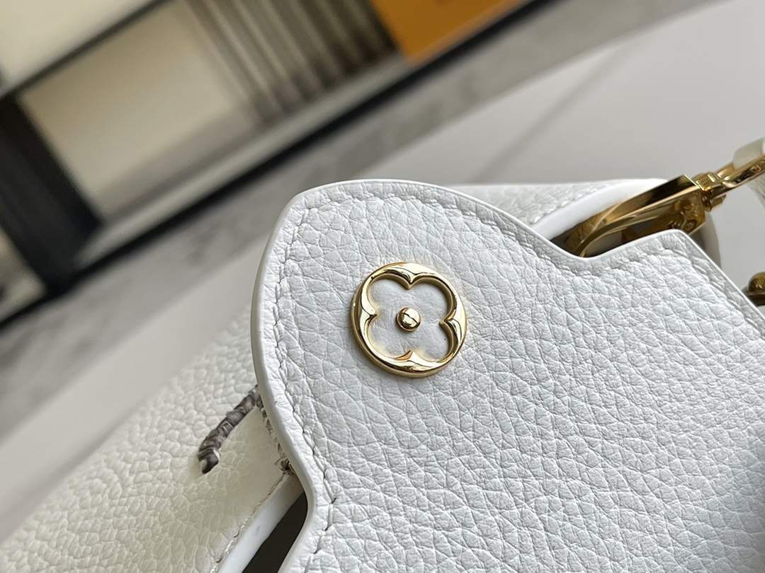Deluxe Louis Vuitton Capucines Mini Replica Bag - Image 8