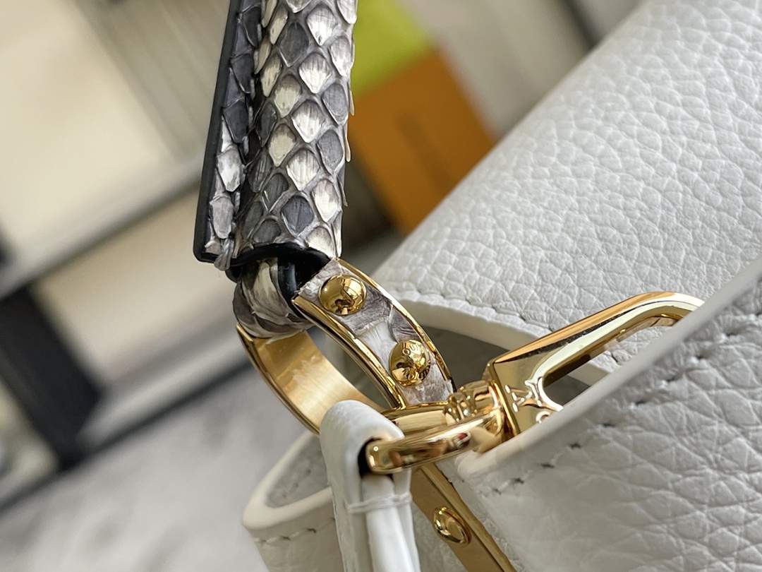 Deluxe Louis Vuitton Capucines Mini Replica Bag - Image 6