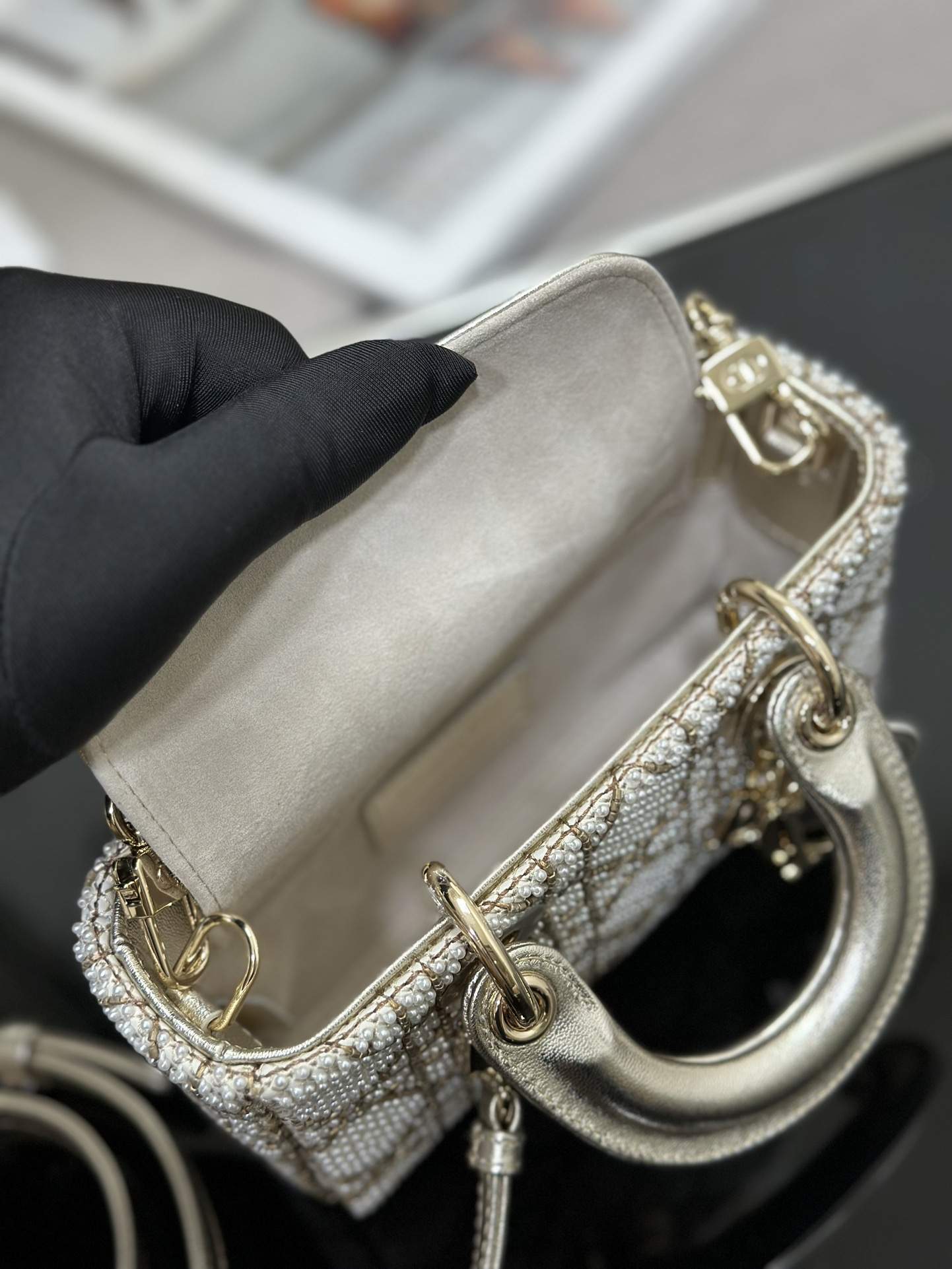 Superior Christian Dior Lady D-Joy Replica Micro Bag - Image 8