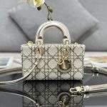 Superior Christian Dior Lady D-Joy Replica Micro Bag - White