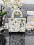 Christian Dior Zodiac Embroidered Small Lady Dior Replica Bag