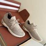 Elite Loro Piana 360 LP Lady Flexy Walk Replica Sneaker - Light Brown