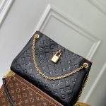 Supreme Louis Vuitton Anytime PM Replica Bag - Black