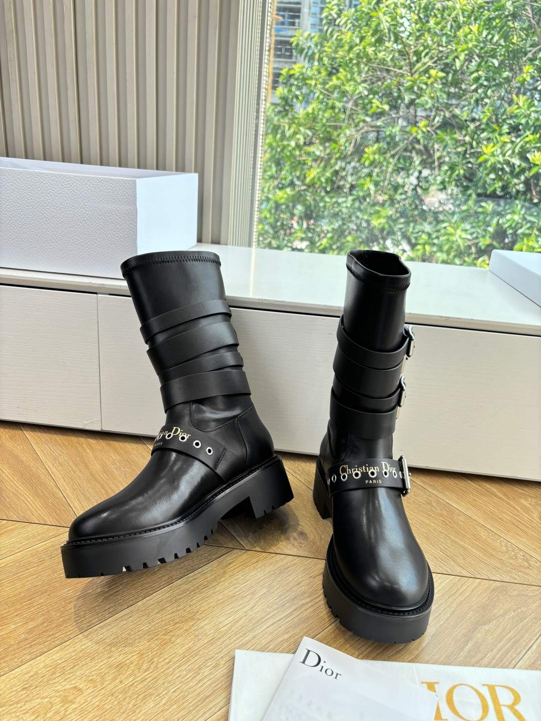 Exclusive Christian Dior D-Fight Replica Ankle Boot - Image 4