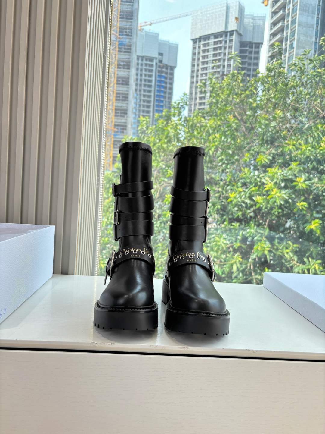 Exclusive Christian Dior D-Fight Replica Ankle Boot - Image 2