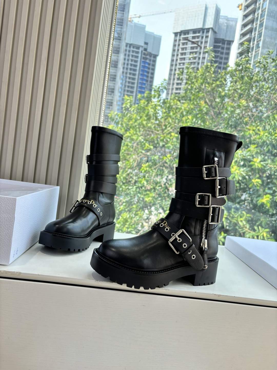 Exclusive Christian Dior D-Fight Replica Ankle Boot - Image 3