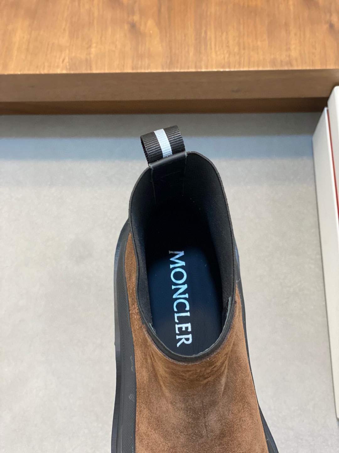 Supreme Moncler Larue Leather Chelsea Replica Boots - Image 7