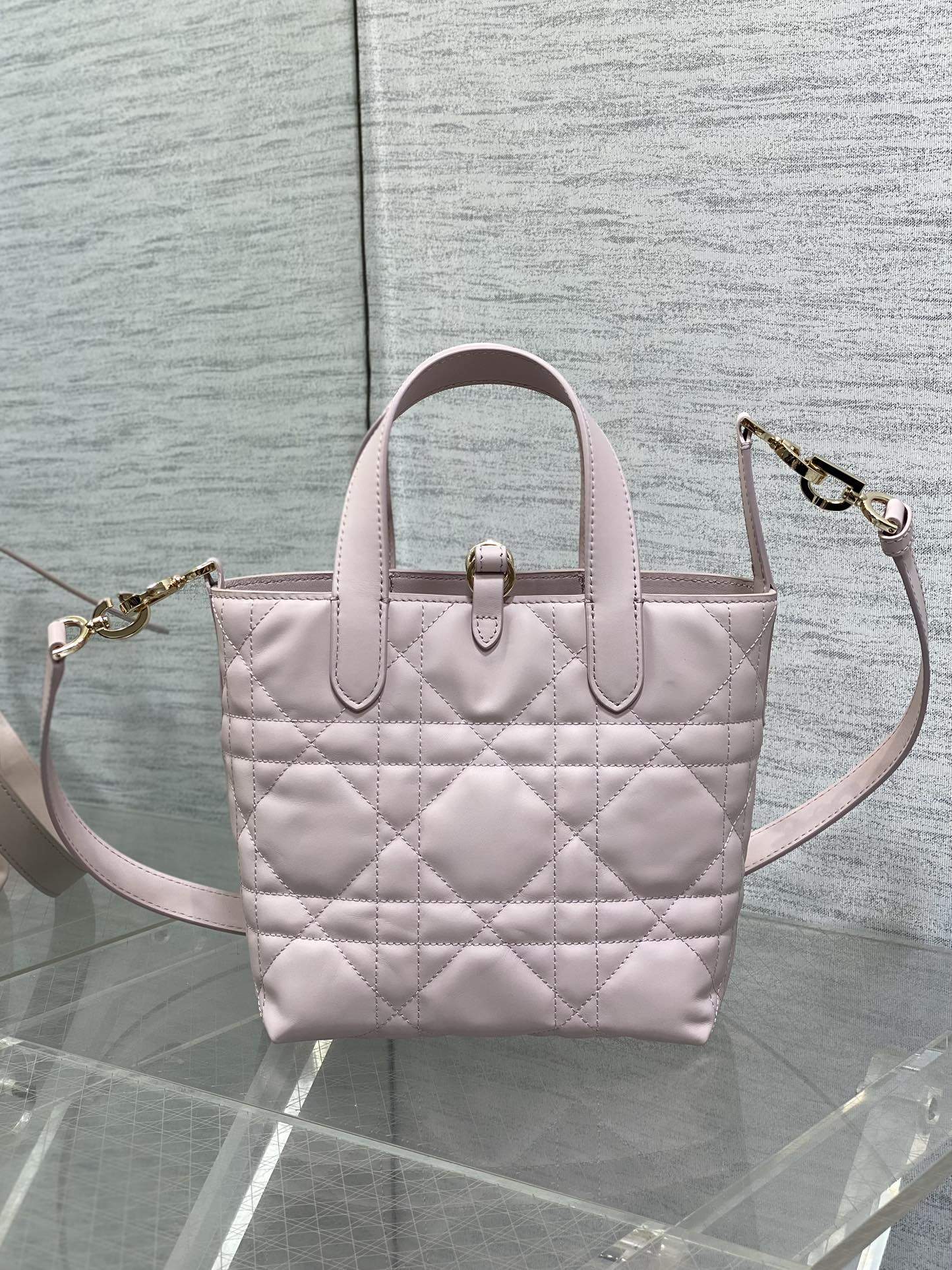 Copy Christian Dior Small Dior Toujours Vertical Replica Tote Bag - Image 3