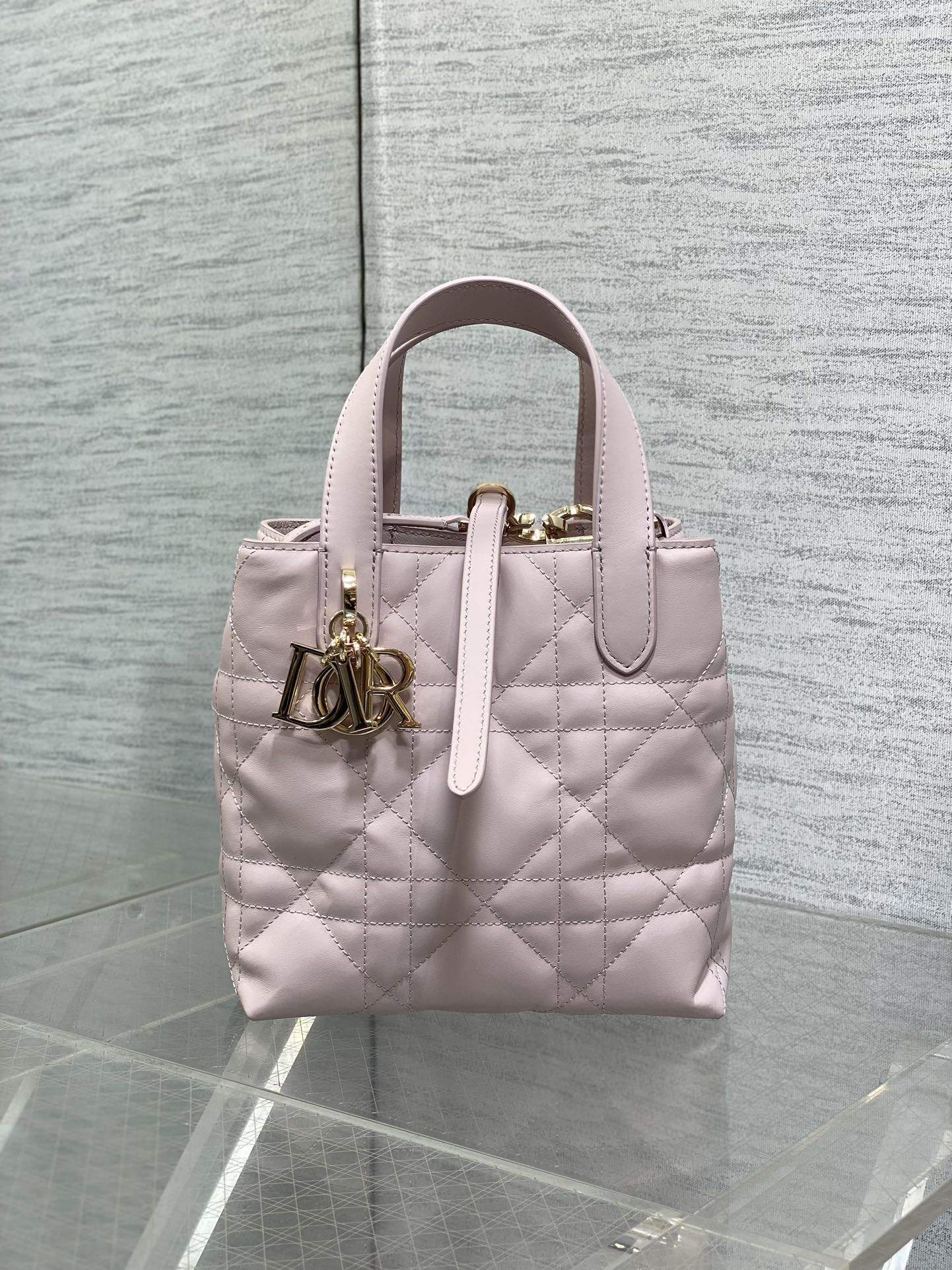 Copy Christian Dior Small Dior Toujours Vertical Replica Tote Bag