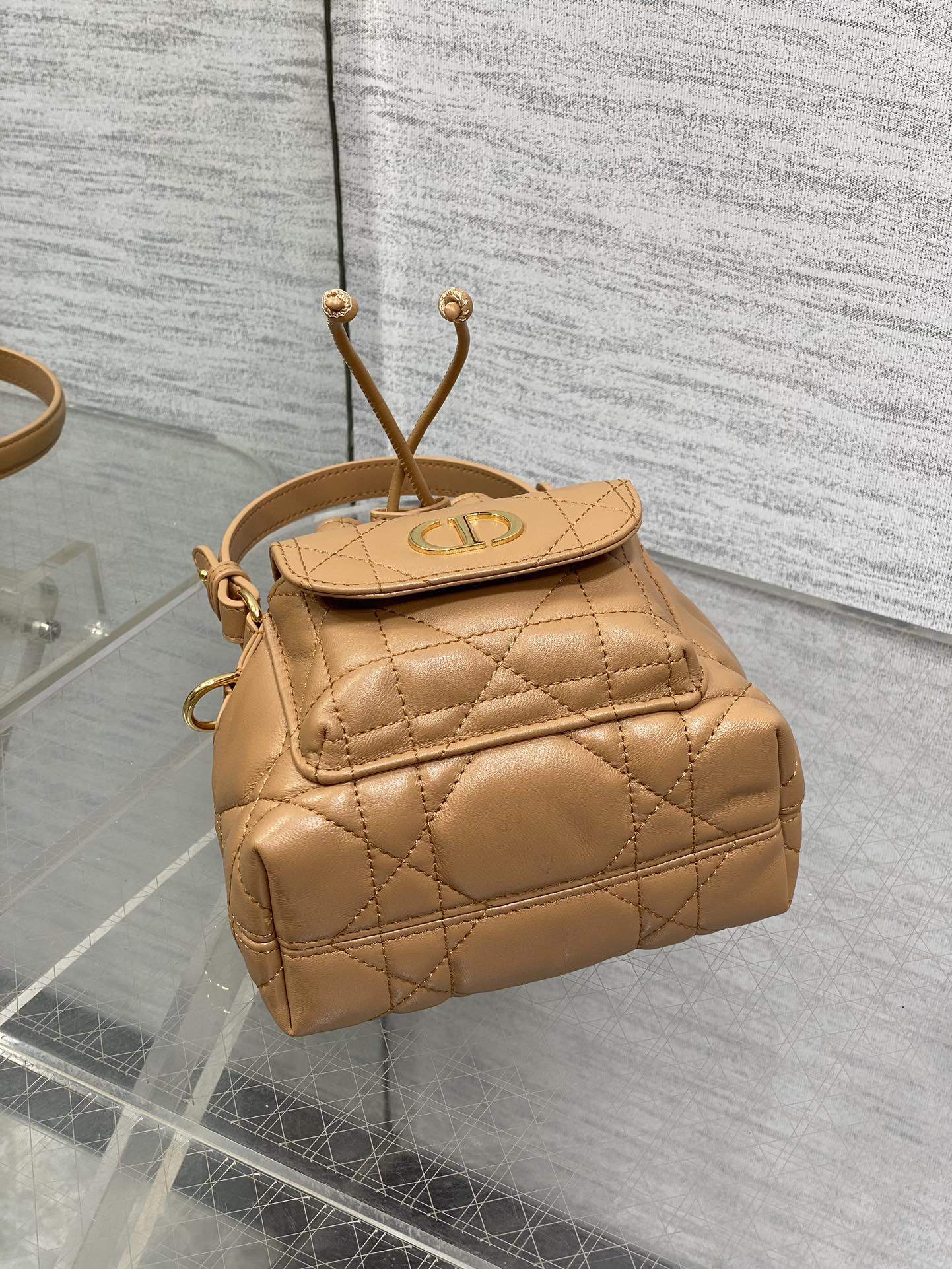 Superior Christian Dior Caro Nano Replica Bucket Bag - Image 4