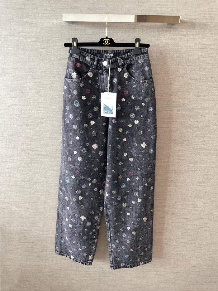 Supreme Laminated Denim Replica Jeans