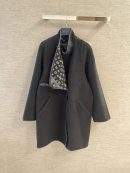 Premium Louis Vuitton Double Face Long Clip Front Replica Coat