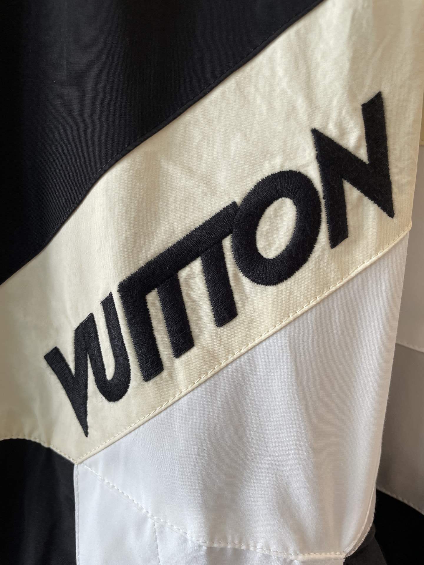 Deluxe Louis Vuitton Color-Blocked Replica Windbreaker - Image 7