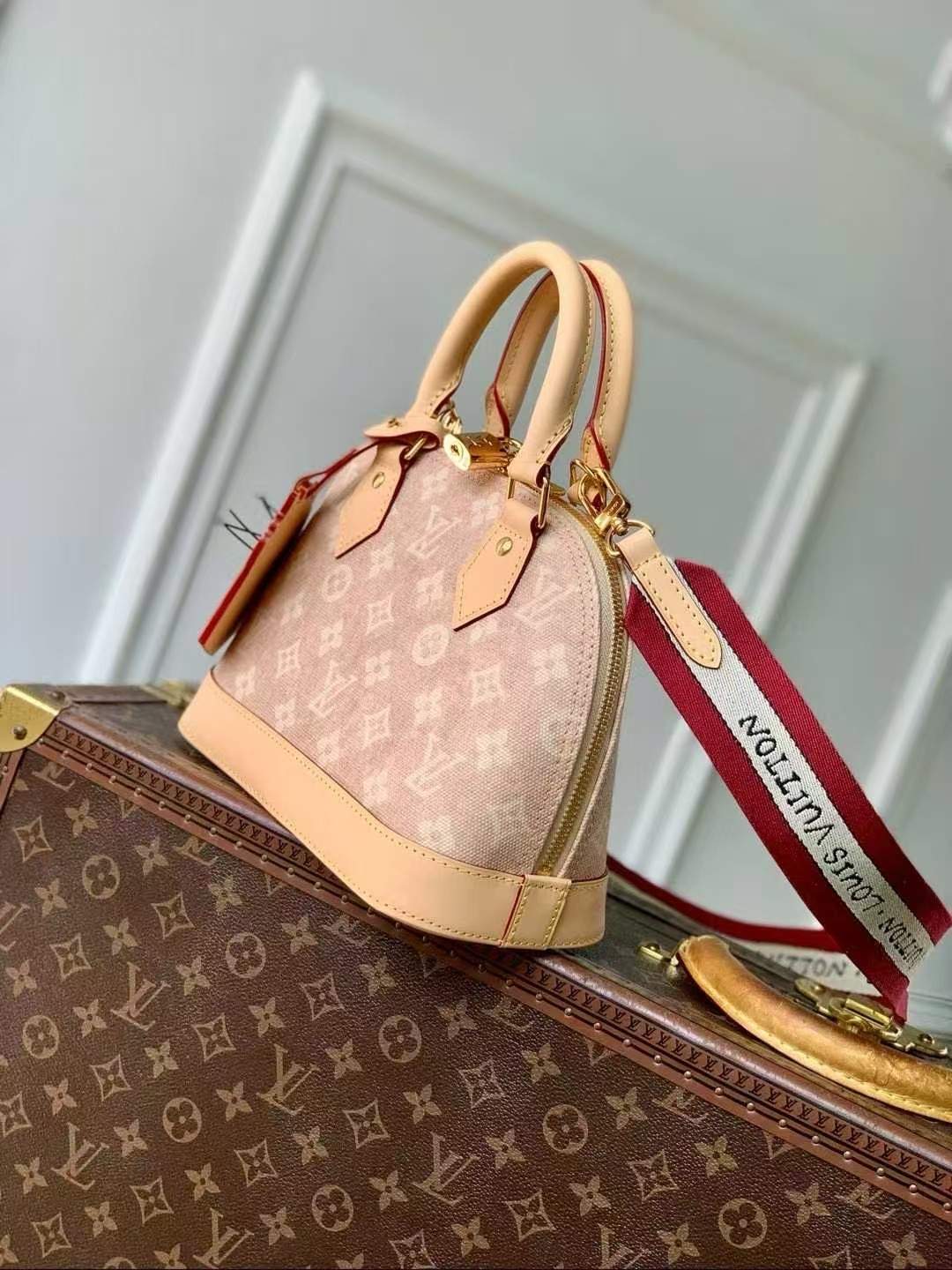 Supreme Louis Vuitton Alma BB Replica Bag - Image 3