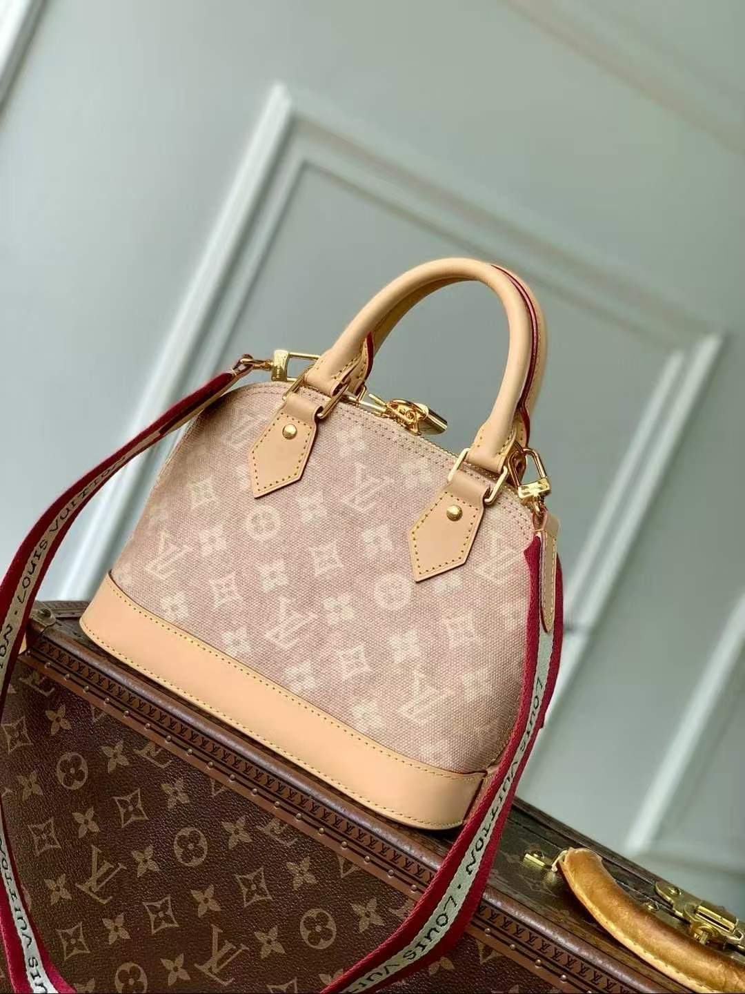 Supreme Louis Vuitton Alma BB Replica Bag - Image 2