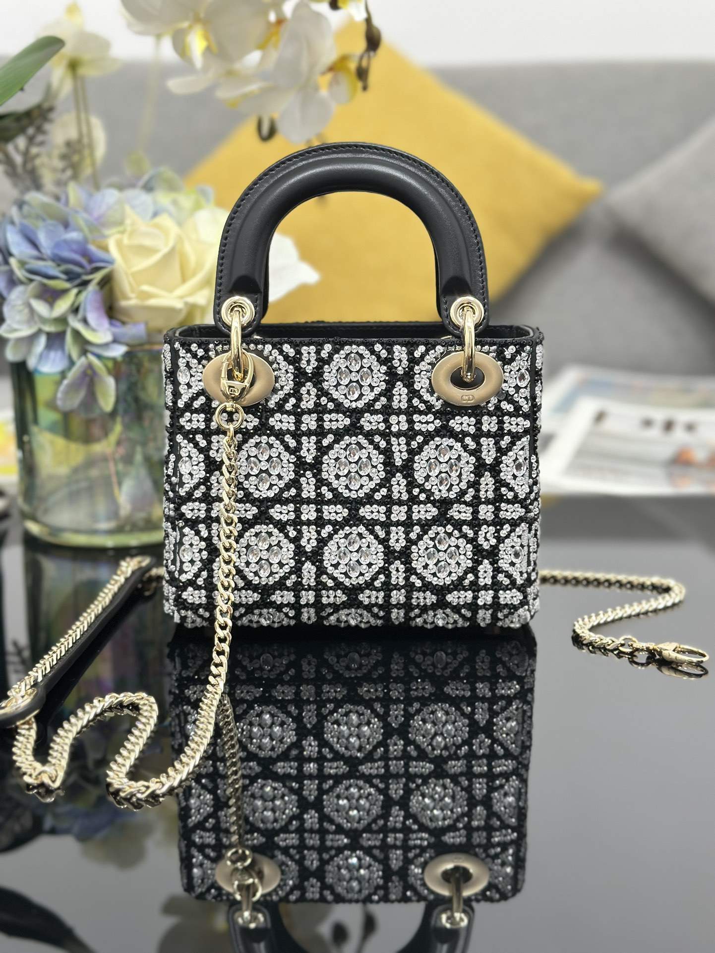 Supreme Christian Dior Mini Lady Dior Replica Bag - Image 2