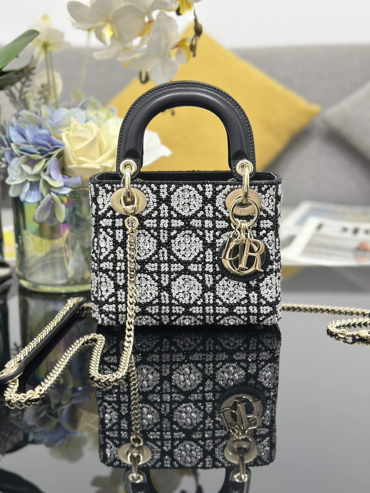 Supreme Christian Dior Mini Lady Dior Replica Bag
