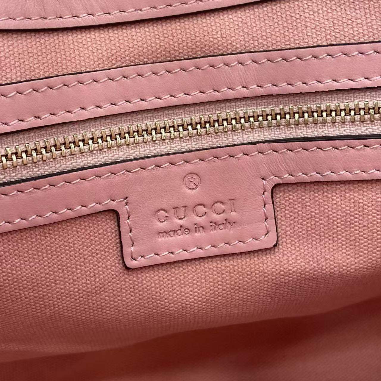 Deluxe Gucci GG Emblem Medium Replica Tote Bag - Image 11