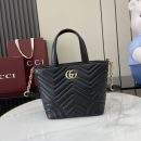 Mirror Quality Gucci Betty Small Replica Tote Bag - Black