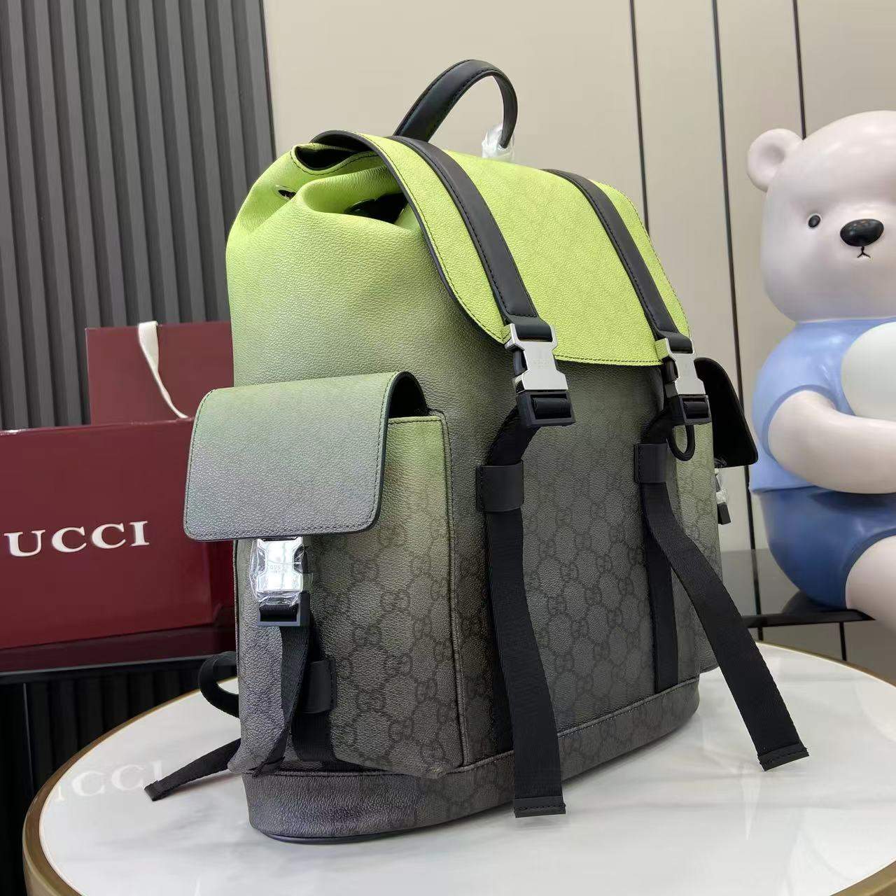 Exclusive Gucci Chroma Large Replica Backpack - Image 4