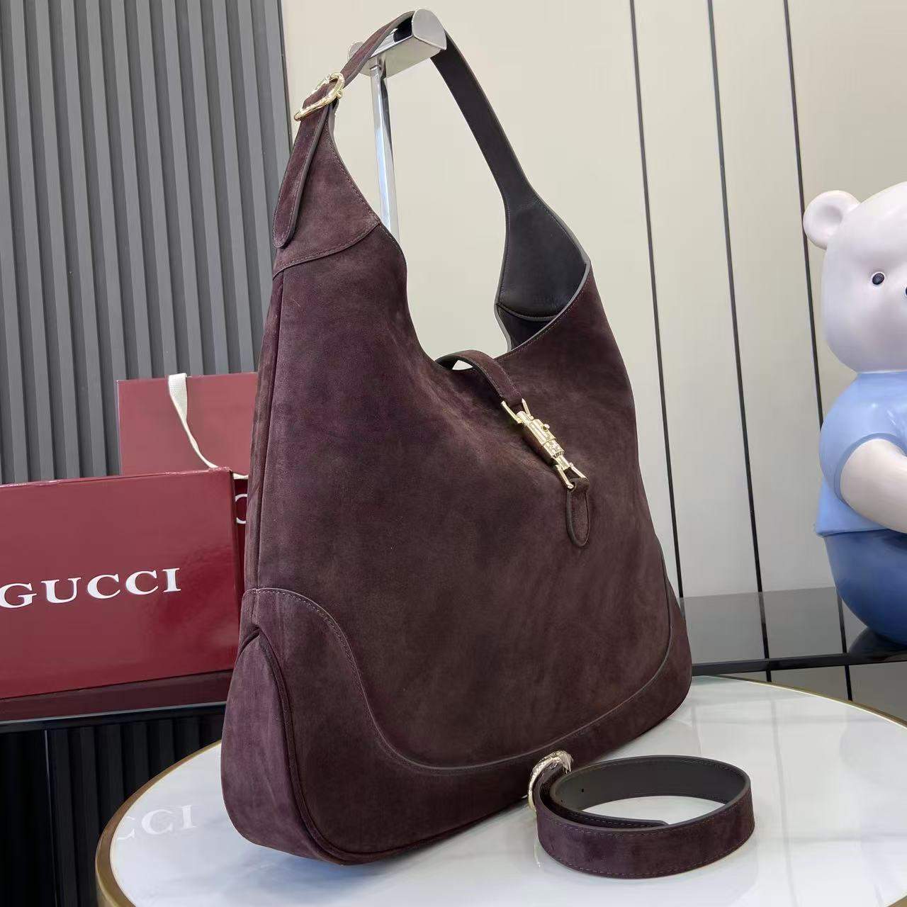 Supreme Gucci Jackie Giorno Replica Shoulder Bag - Image 3