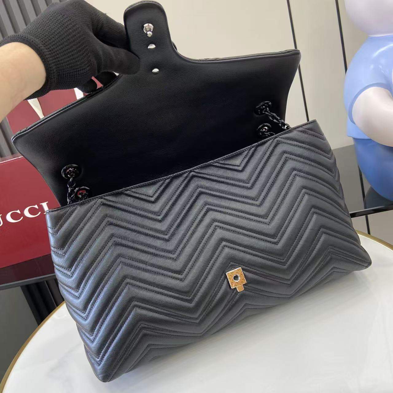 Copy Gucci GG Marmont Large Replica Shoulder Bag - Image 8