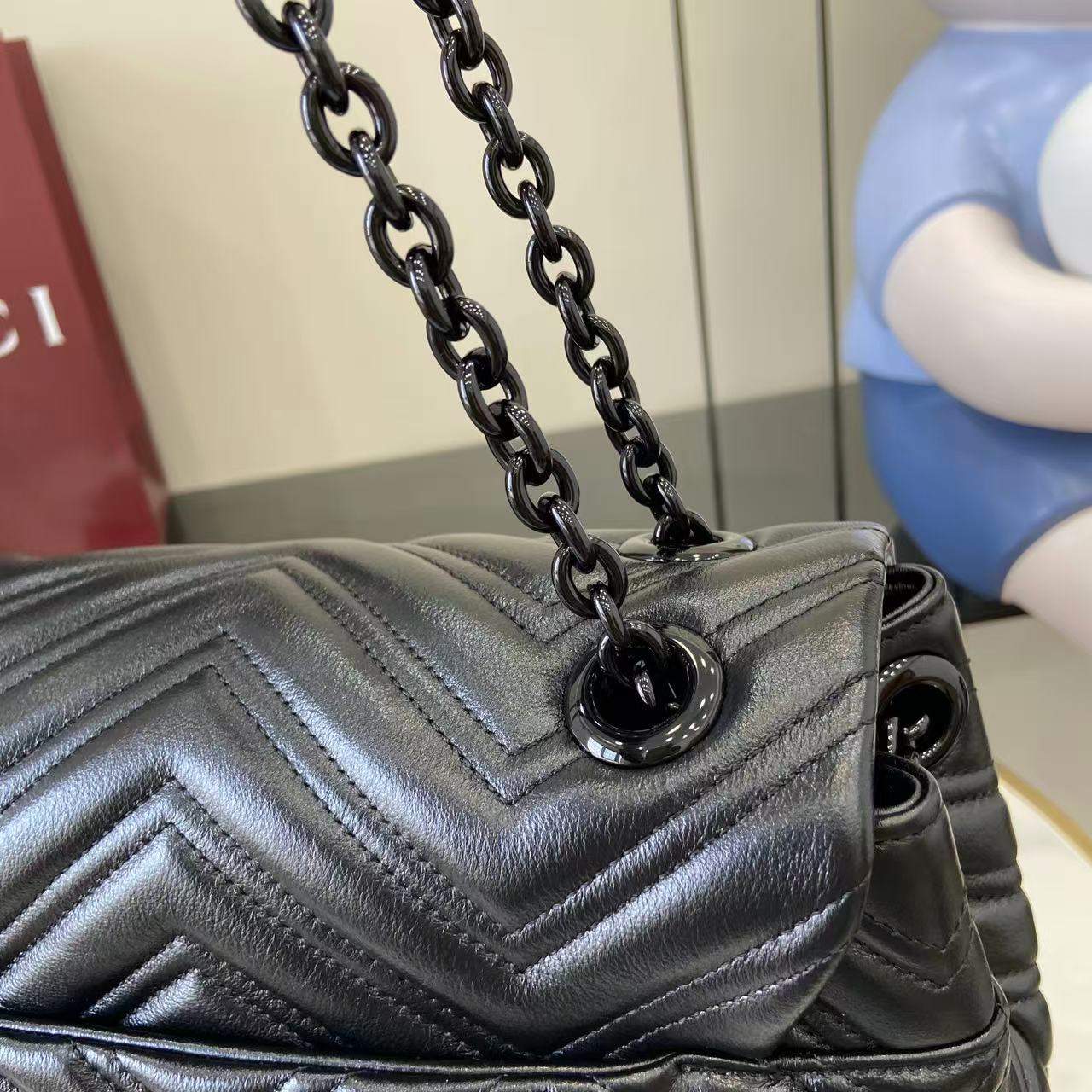 Copy Gucci GG Marmont Large Replica Shoulder Bag - Image 10