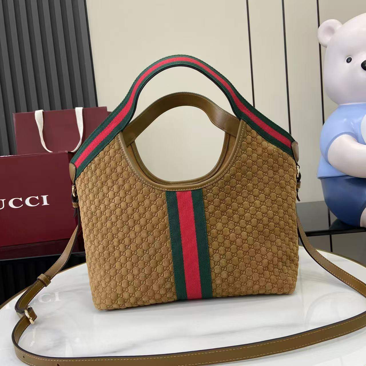 Mirror Quality Gucci Giglio Small Replica Tote Bag - Image 2