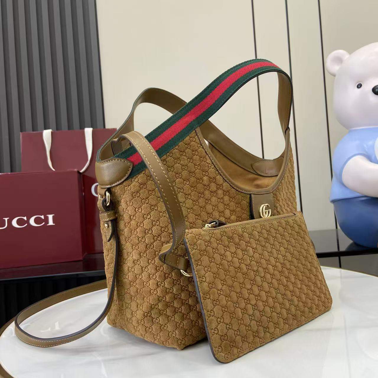 Mirror Quality Gucci Giglio Small Replica Tote Bag - Image 4