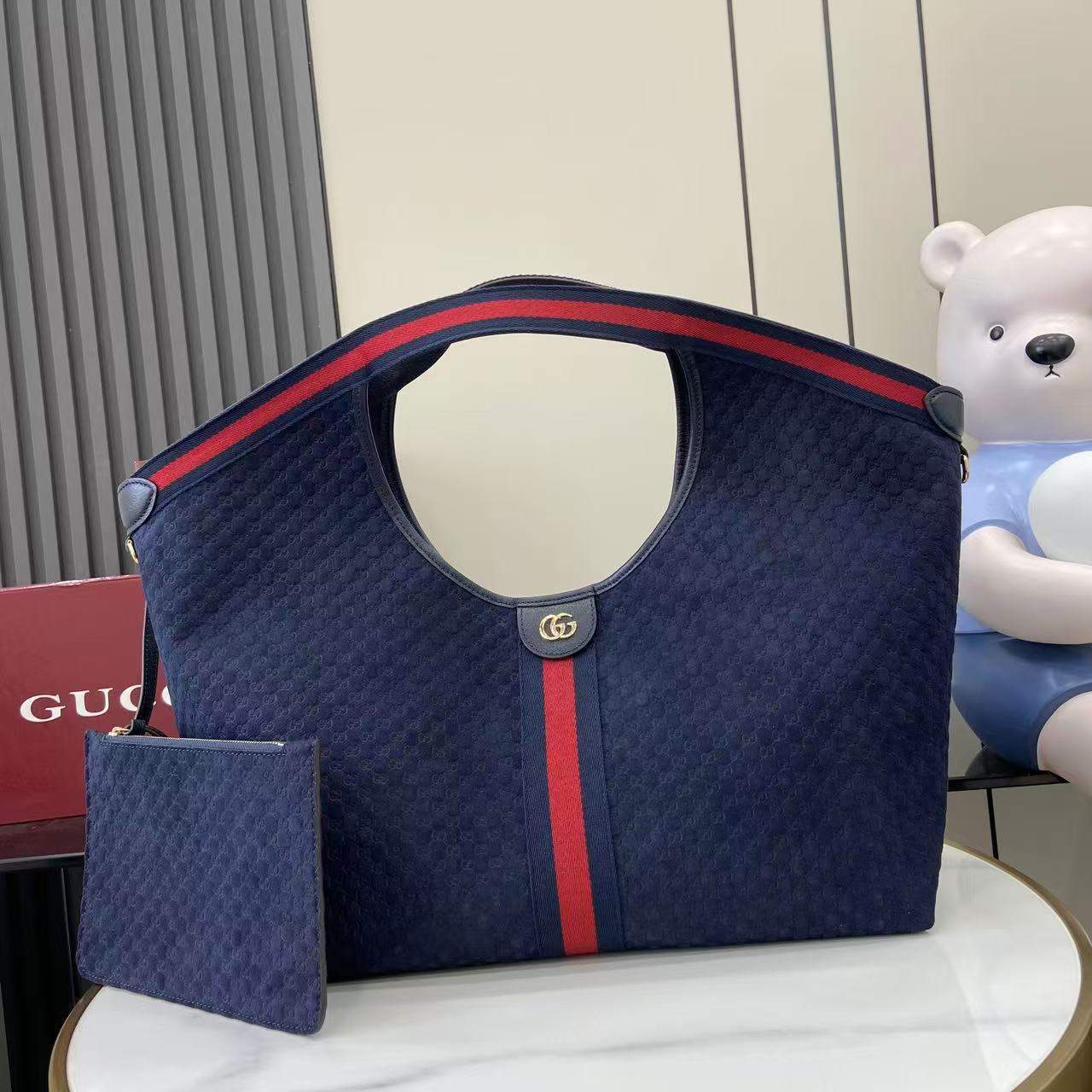 Exact Copy Gucci Giglio Replica Large Tote Bag