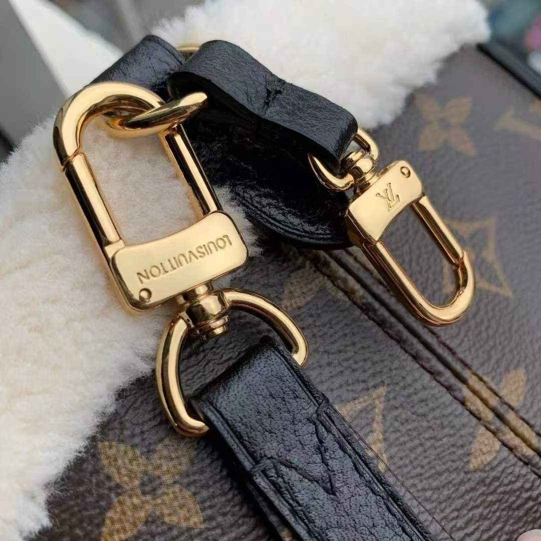 Deluxe Louis Vuitton Neverfull Bandoulière Inside Out BB Replica Bag - Image 8