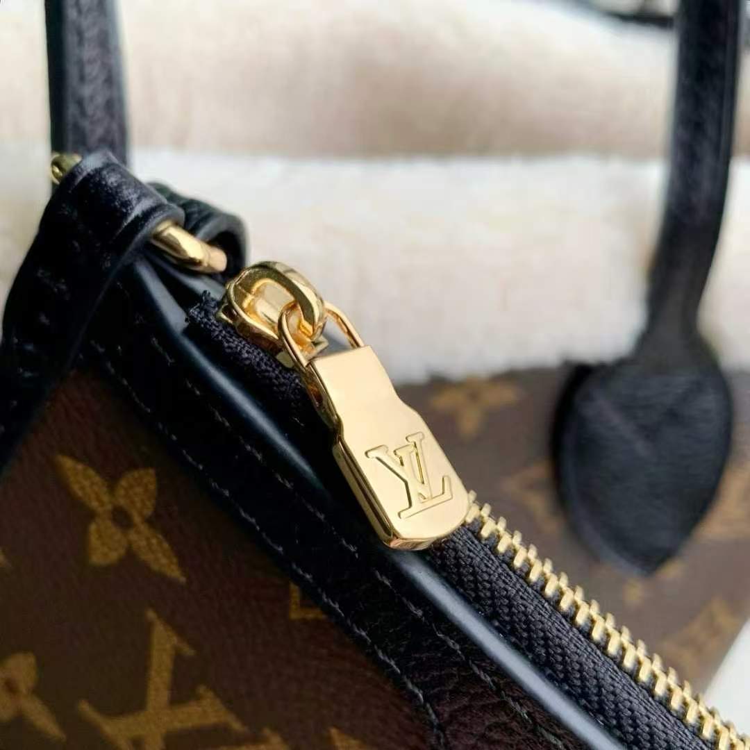Deluxe Louis Vuitton Neverfull Bandoulière Inside Out BB Replica Bag - Image 6