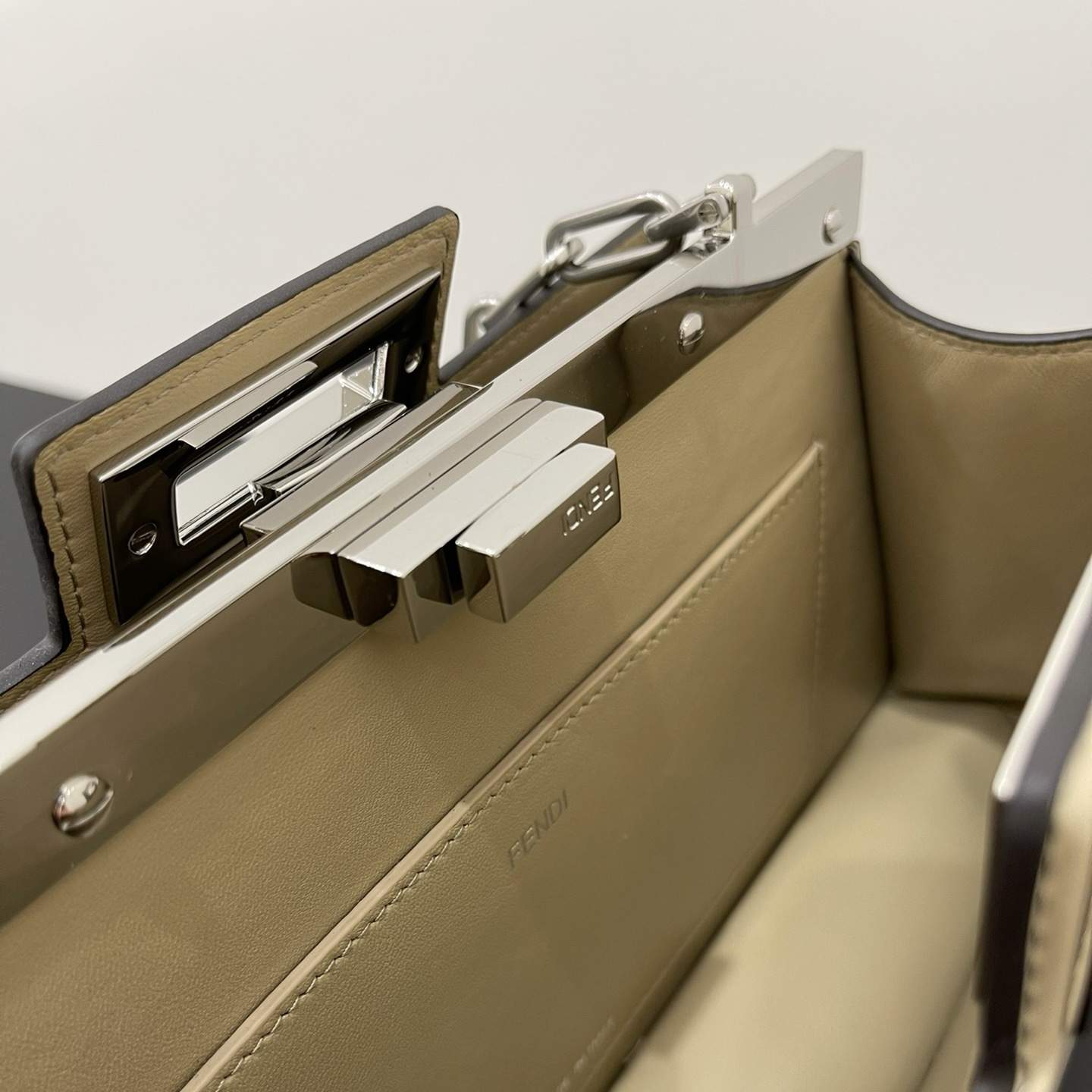 Exclusive Fendi Medium Peekaboo Cut Replica Bag - Image 8