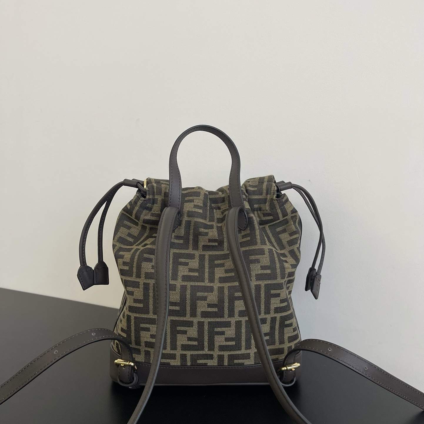 Elite Fendi Jacquard Fabric Replica Backpack - Image 2