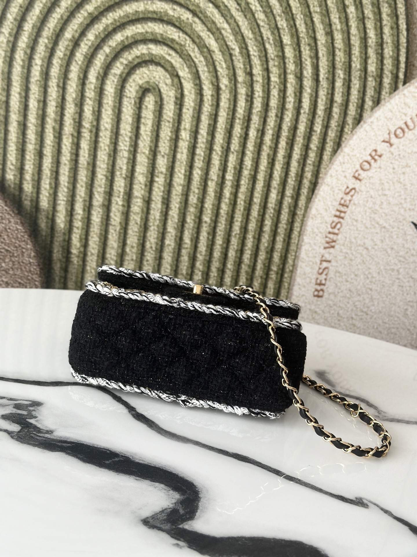 Finest Tweed Mini Classic Replica Handbag - Image 4