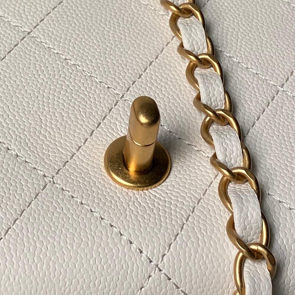 Premium Replica Mini Flap Bag with Top Handle - Image 5