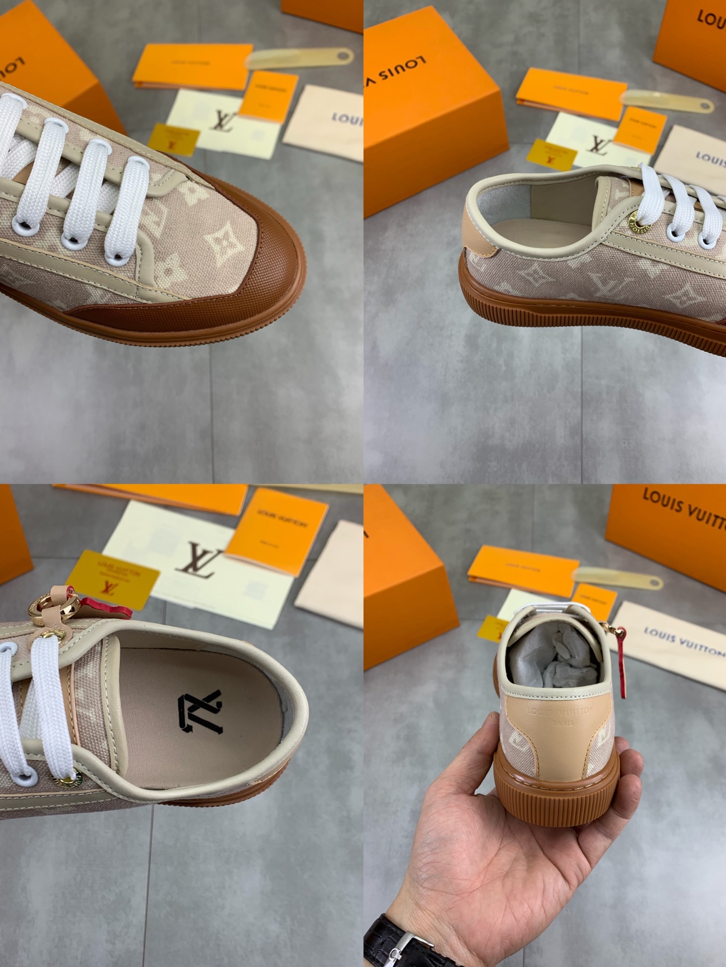 Elite Louis Vuitton LV Lagoon Replica Sneaker - Image 8