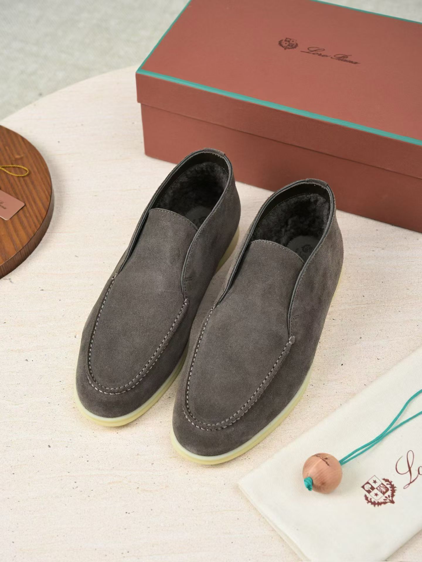 Premium Loro Piana Open Walk Replica Ankle Boot - Image 2