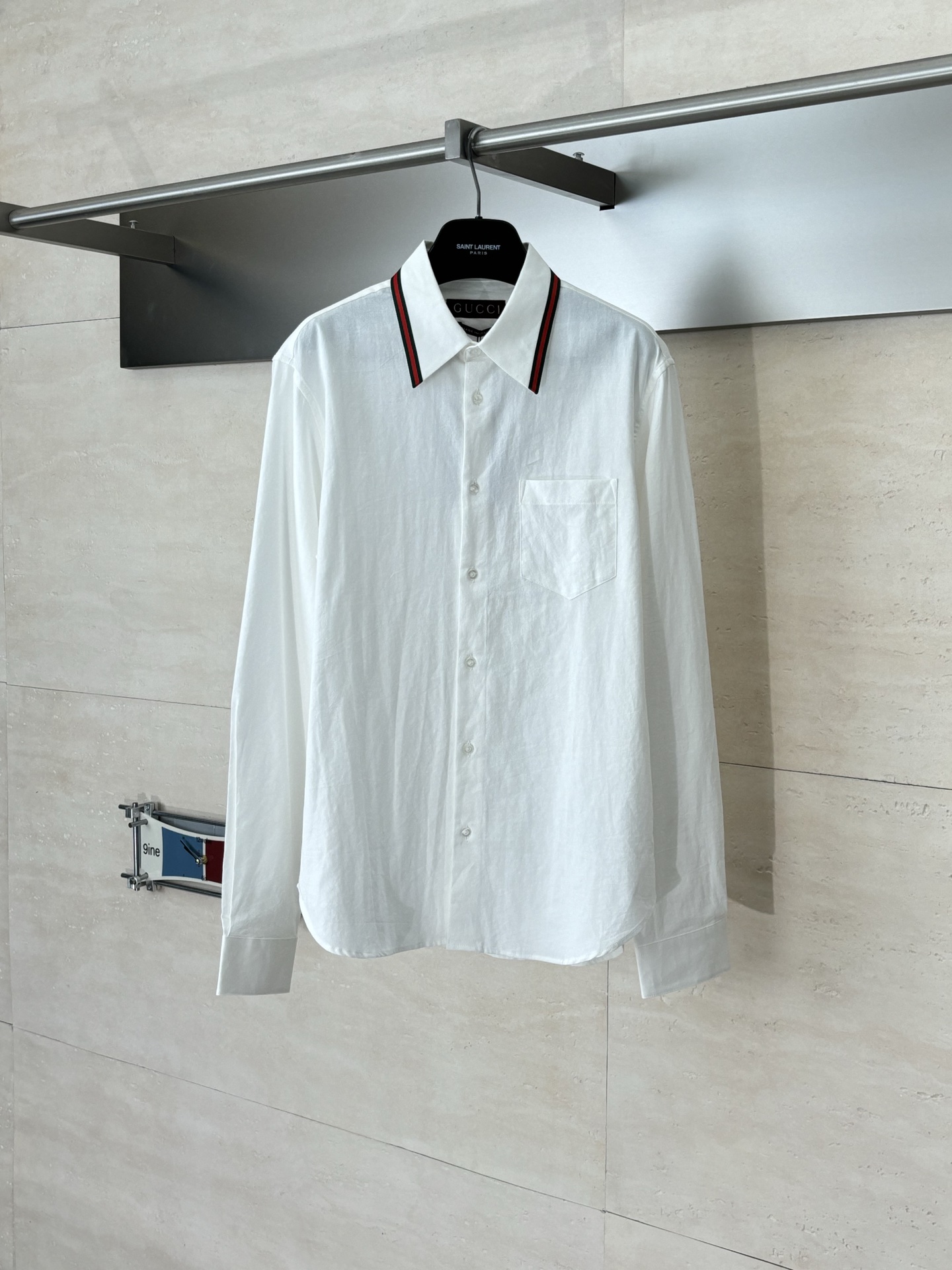Exclusive Gucci Oxford Cotton Replica Shirt With Web
