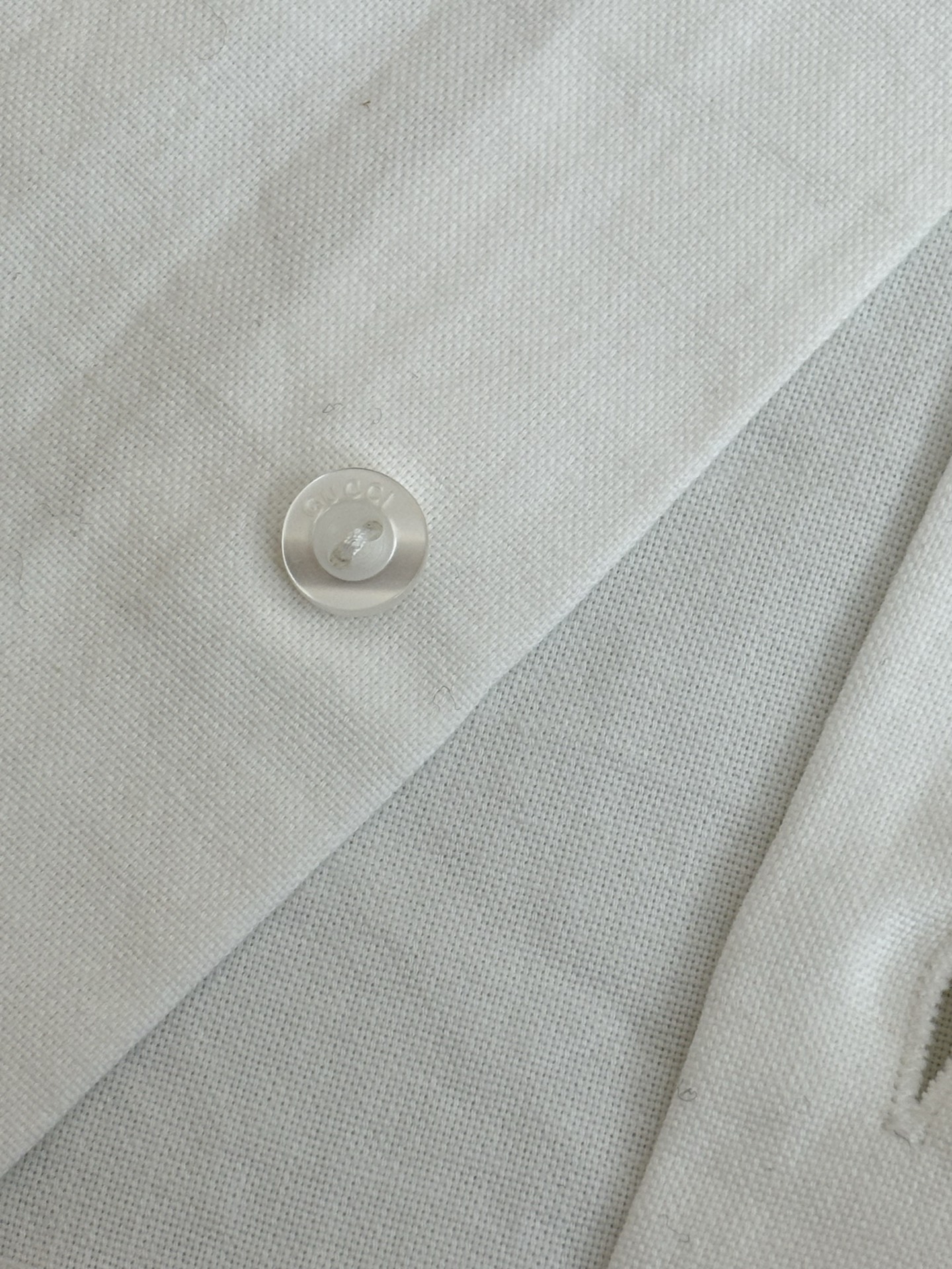 Exclusive Gucci Oxford Cotton Replica Shirt With Web - Image 8