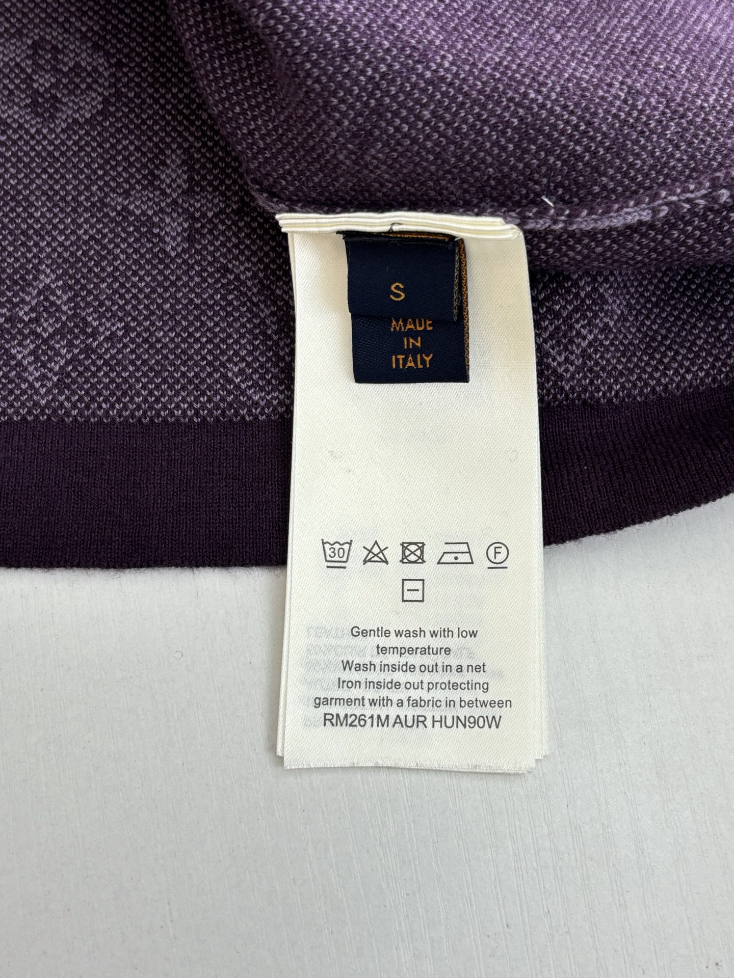 Premium Louis Vuitton Monogram Jacquard Short-Sleeved Crewneck - Image 8