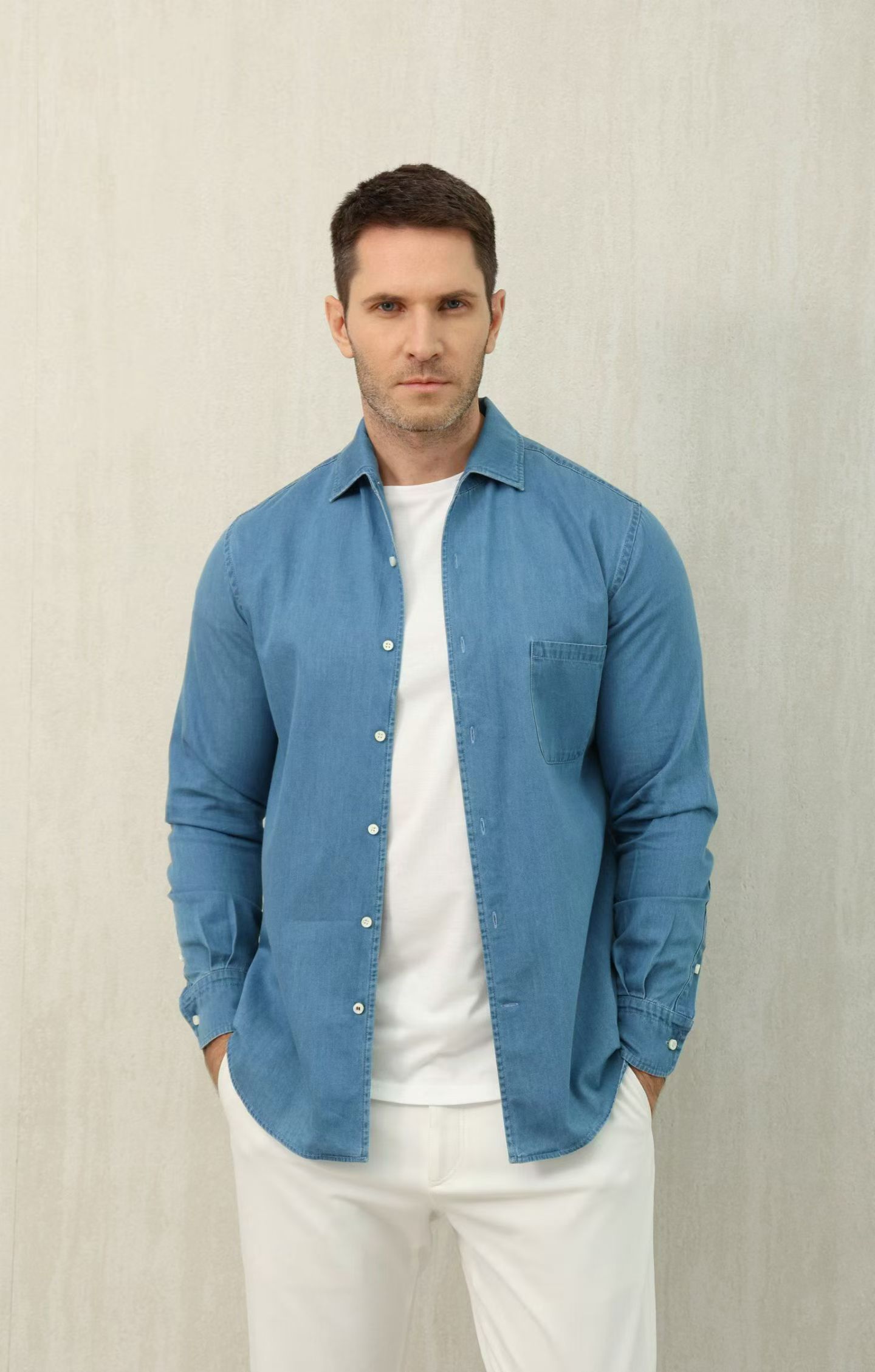 Mirror Quality Loro Piana Andre Replica Shirt