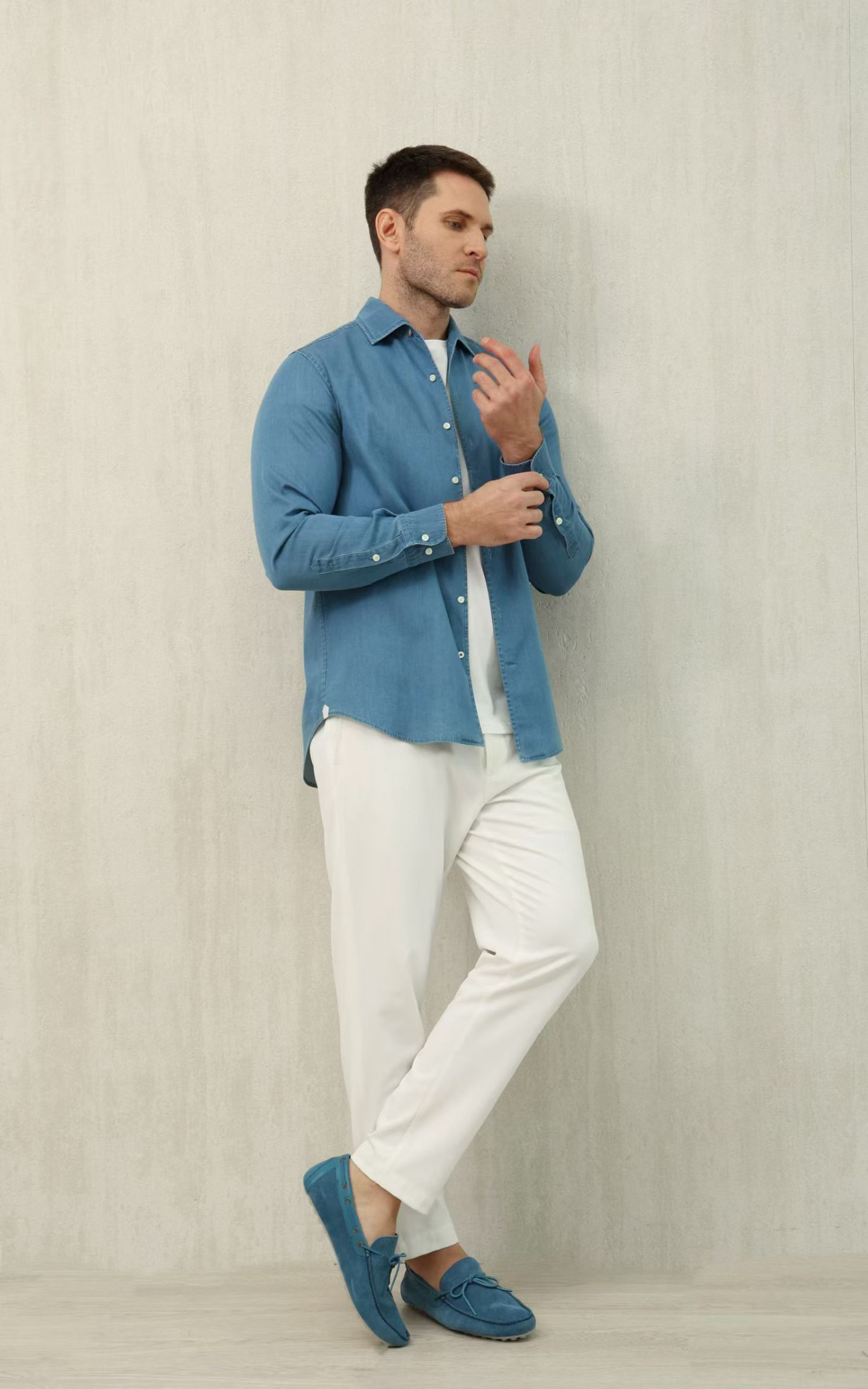 Mirror Quality Loro Piana Andre Replica Shirt - Image 6