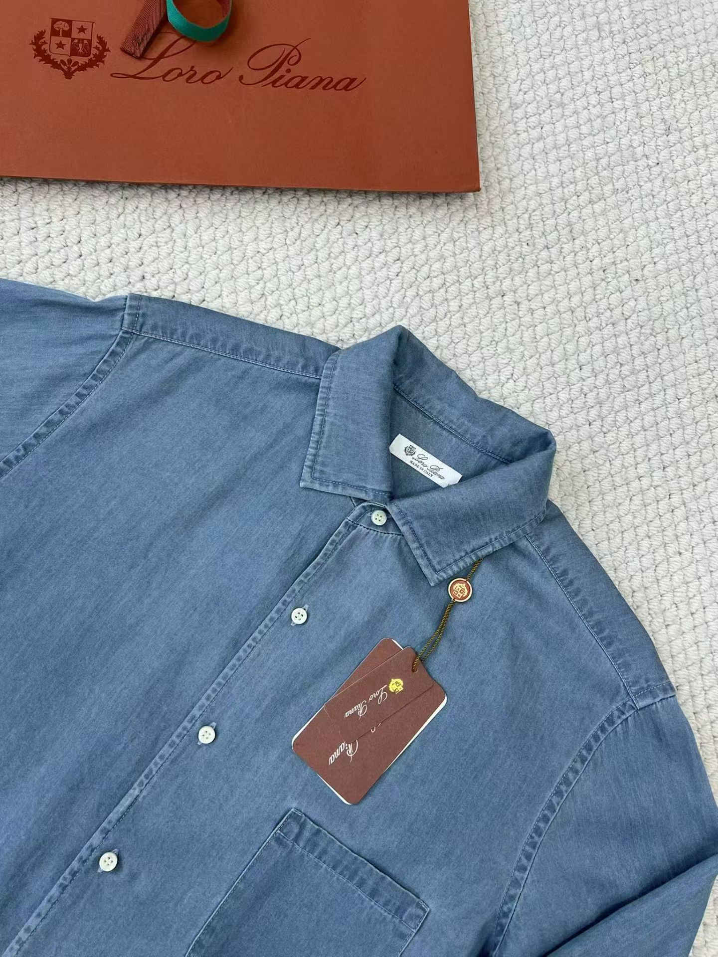 Mirror Quality Loro Piana Andre Replica Shirt - Image 8