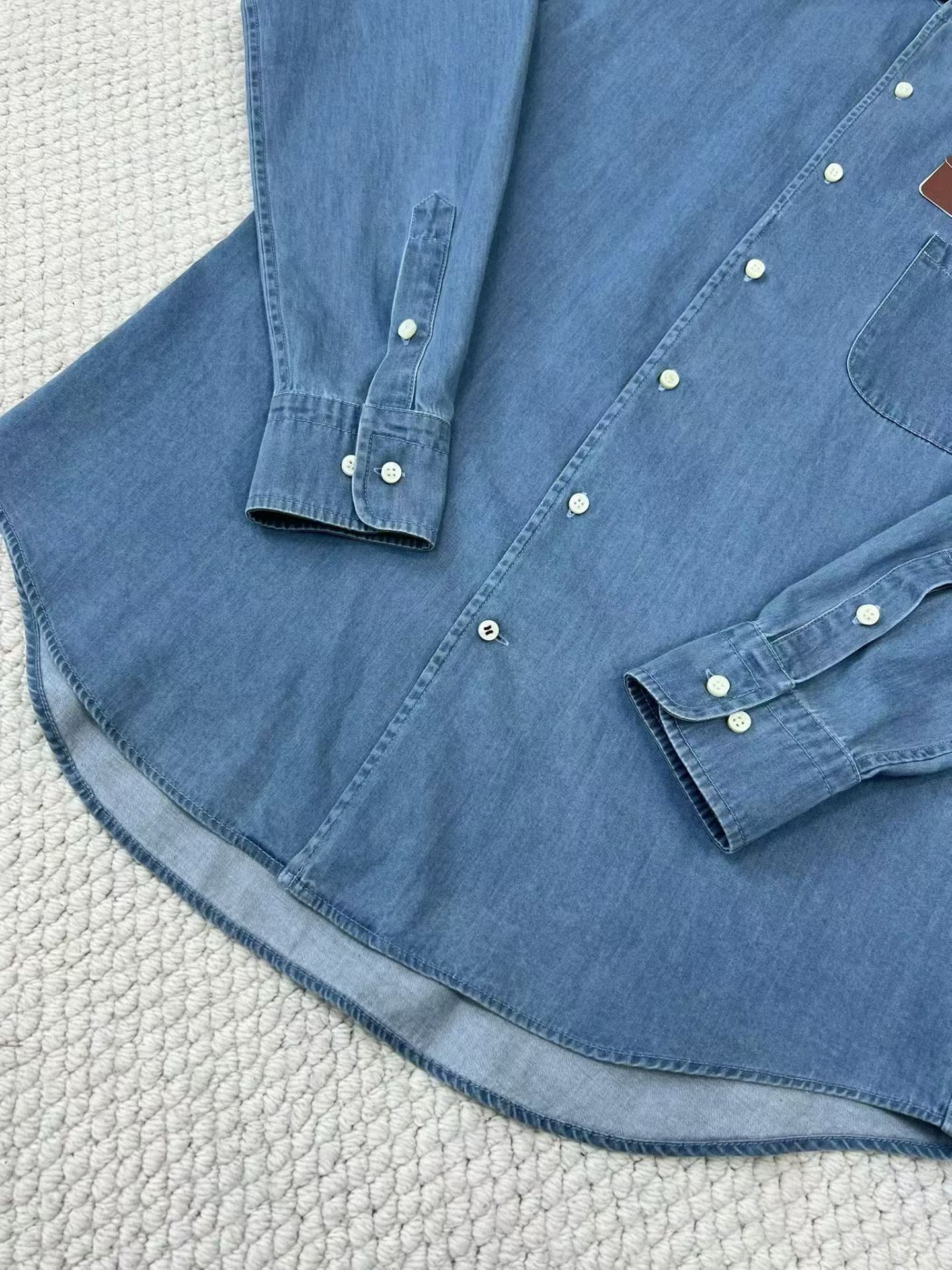 Mirror Quality Loro Piana Andre Replica Shirt - Image 9