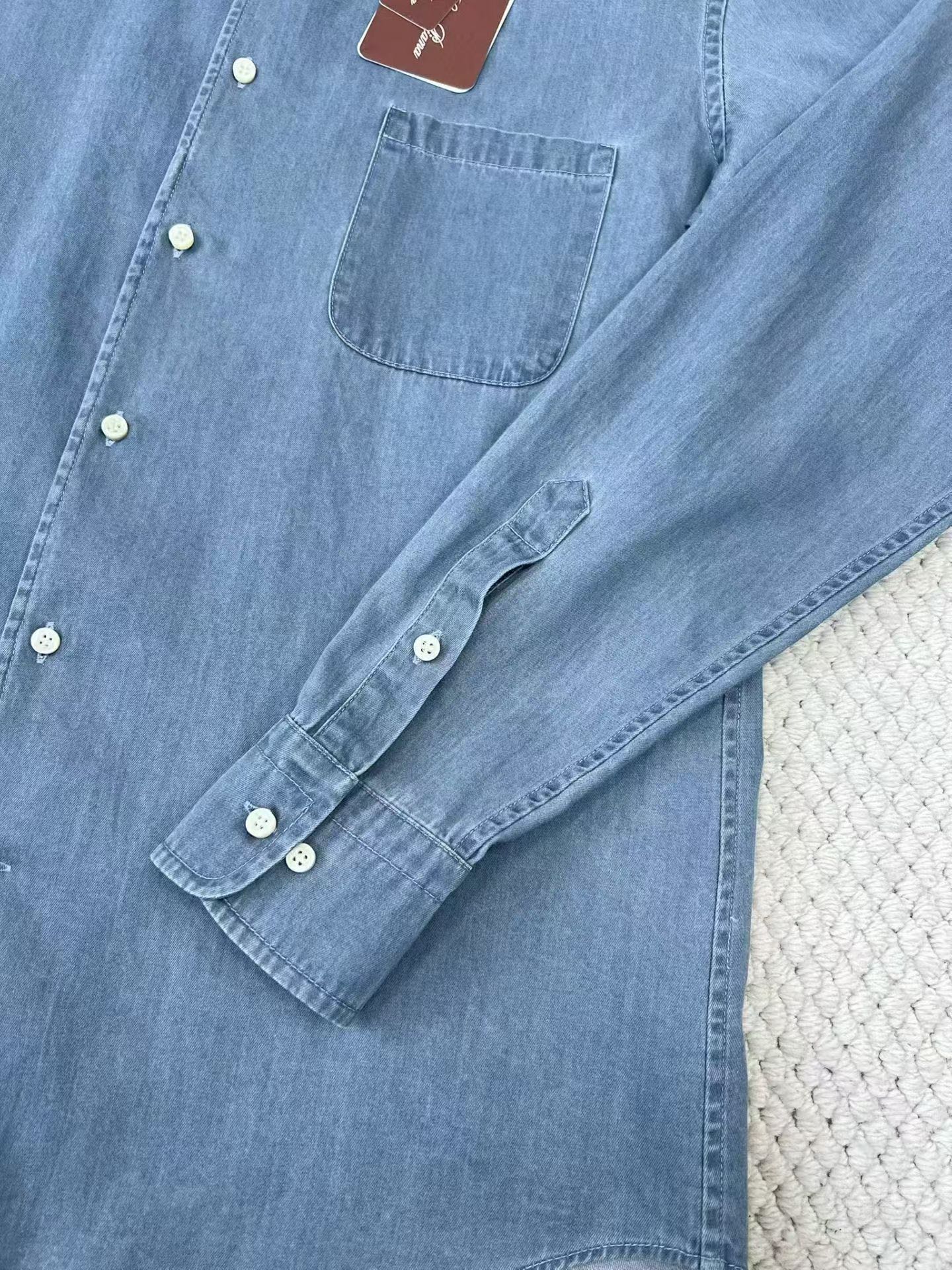 Mirror Quality Loro Piana Andre Replica Shirt - Image 10