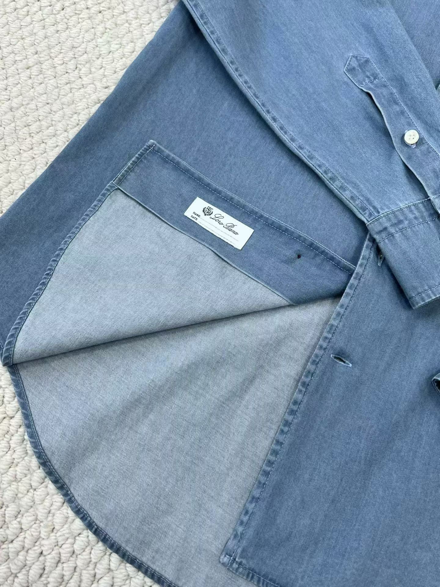 Mirror Quality Loro Piana Andre Replica Shirt - Image 11