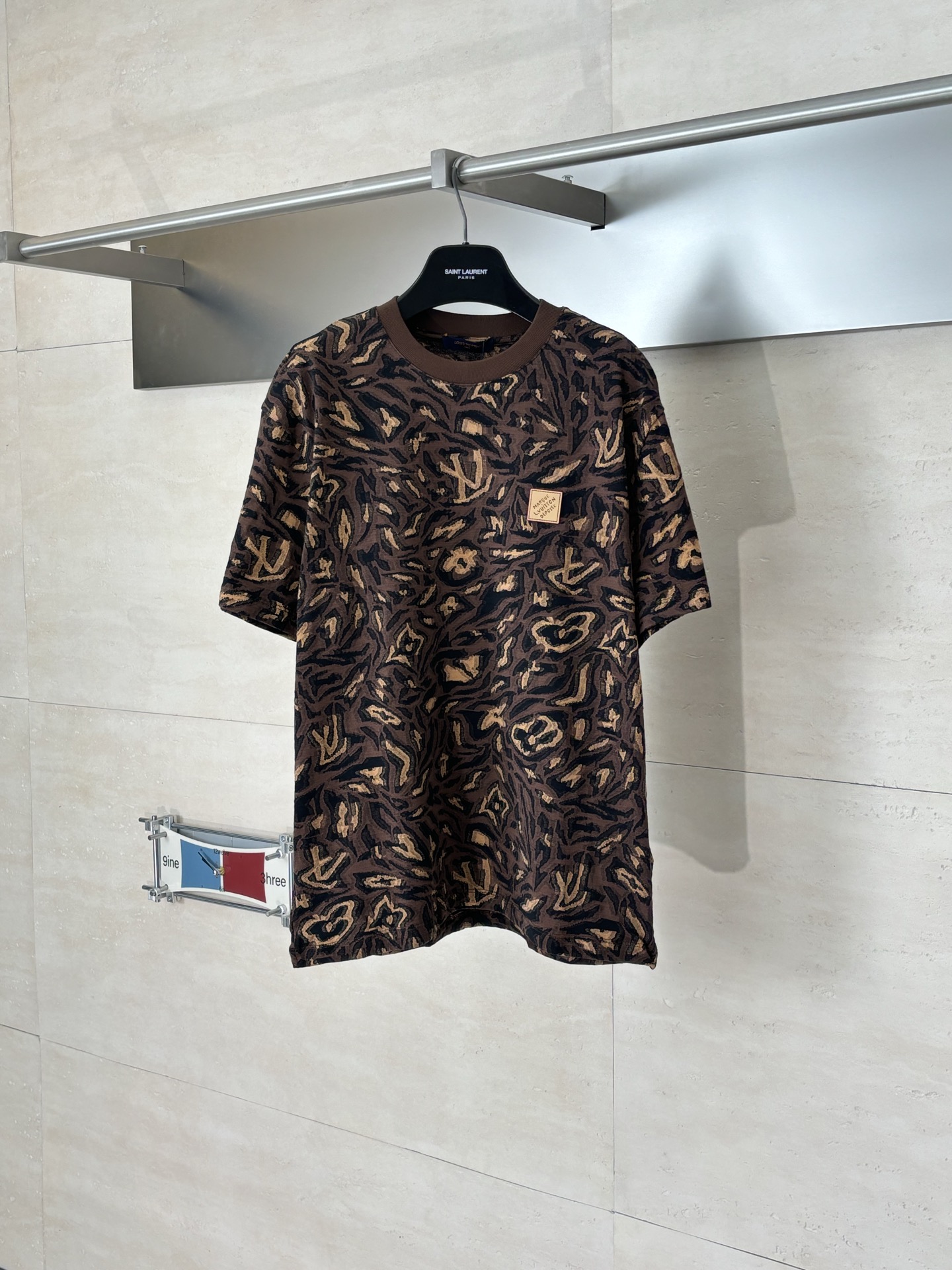 Exclusive Louis Vuitton Jacquard Replica T-Shirt