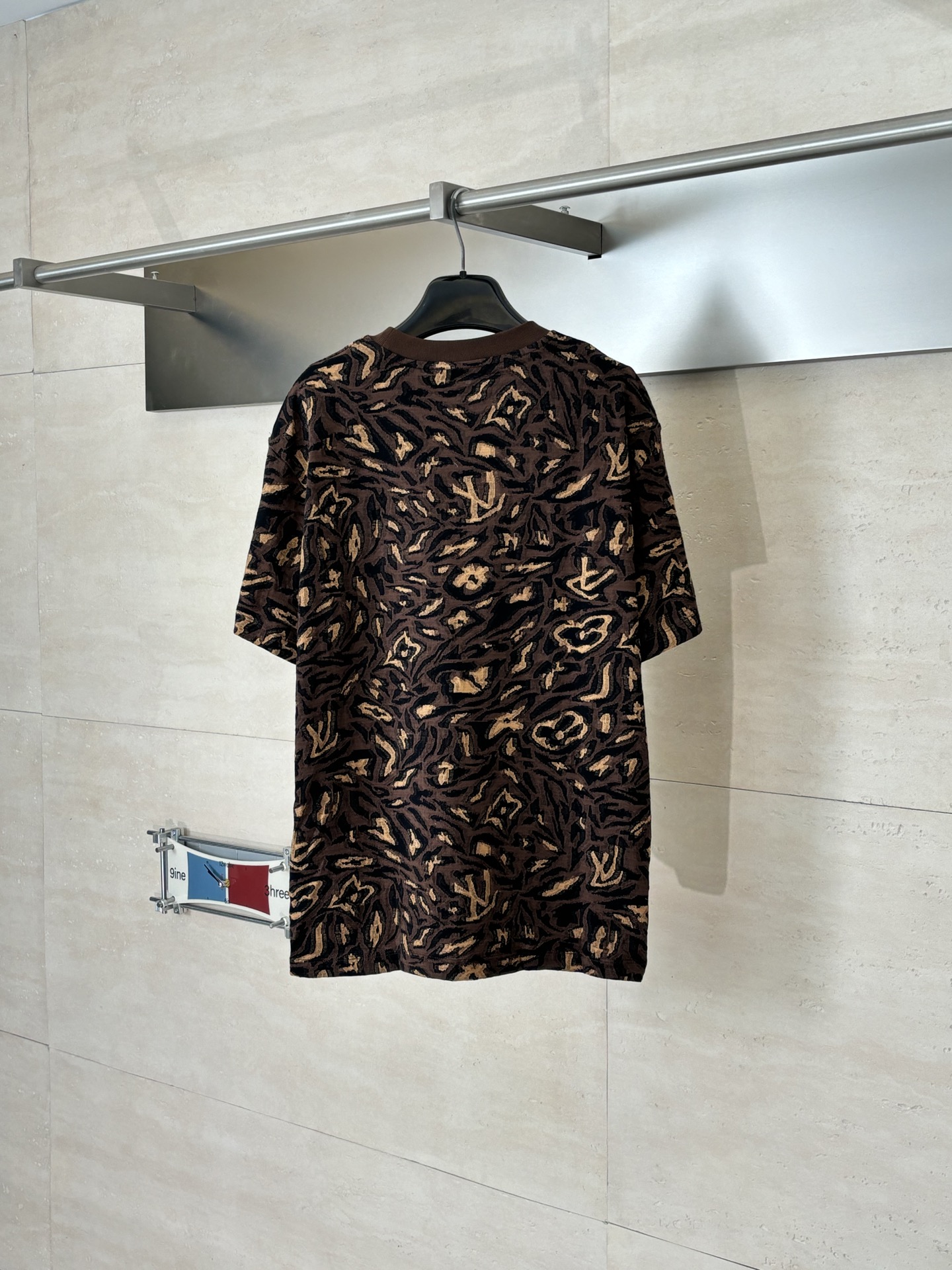 Exclusive Louis Vuitton Jacquard Replica T-Shirt - Image 2
