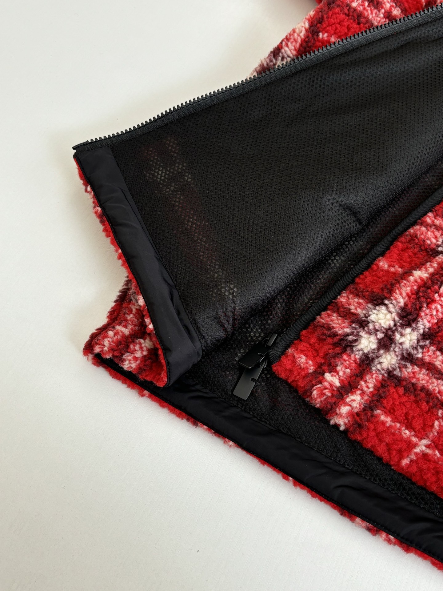 Superior Burberry Check Wool Cashmere Blend Replica Fleece - Image 6